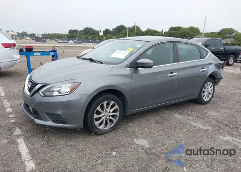 2017 Nissan Sentra S из США, поврежденный, VIN 3N1AB7AP0HY296595